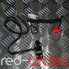 47cc 49cc SAFETY TETHER MINIMOTO MINI MOTO ATV DIRT BIKE QUAD STOP KILL SWITCH