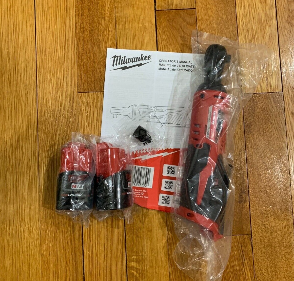 GENUINE MILWAUKEE M12 3 8 RATCHET 2457 20 W 1 2 3 BATTERY OPTION genuine-milwaukee-m12-3-8-ratchet-2457-20-w-1-2-3-battery-option