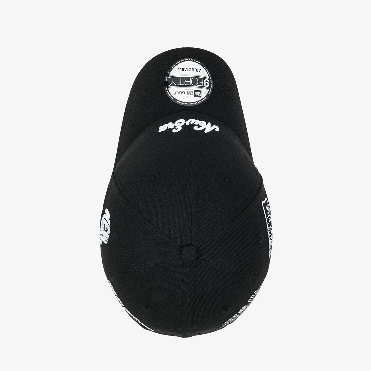 New Era Golf Archive Logo Snap Ball Cap, Black | eBay