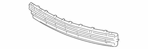 Rejilla inferior delantera para Chevrolet Malibu 2006-2008 (N/P 15266333)