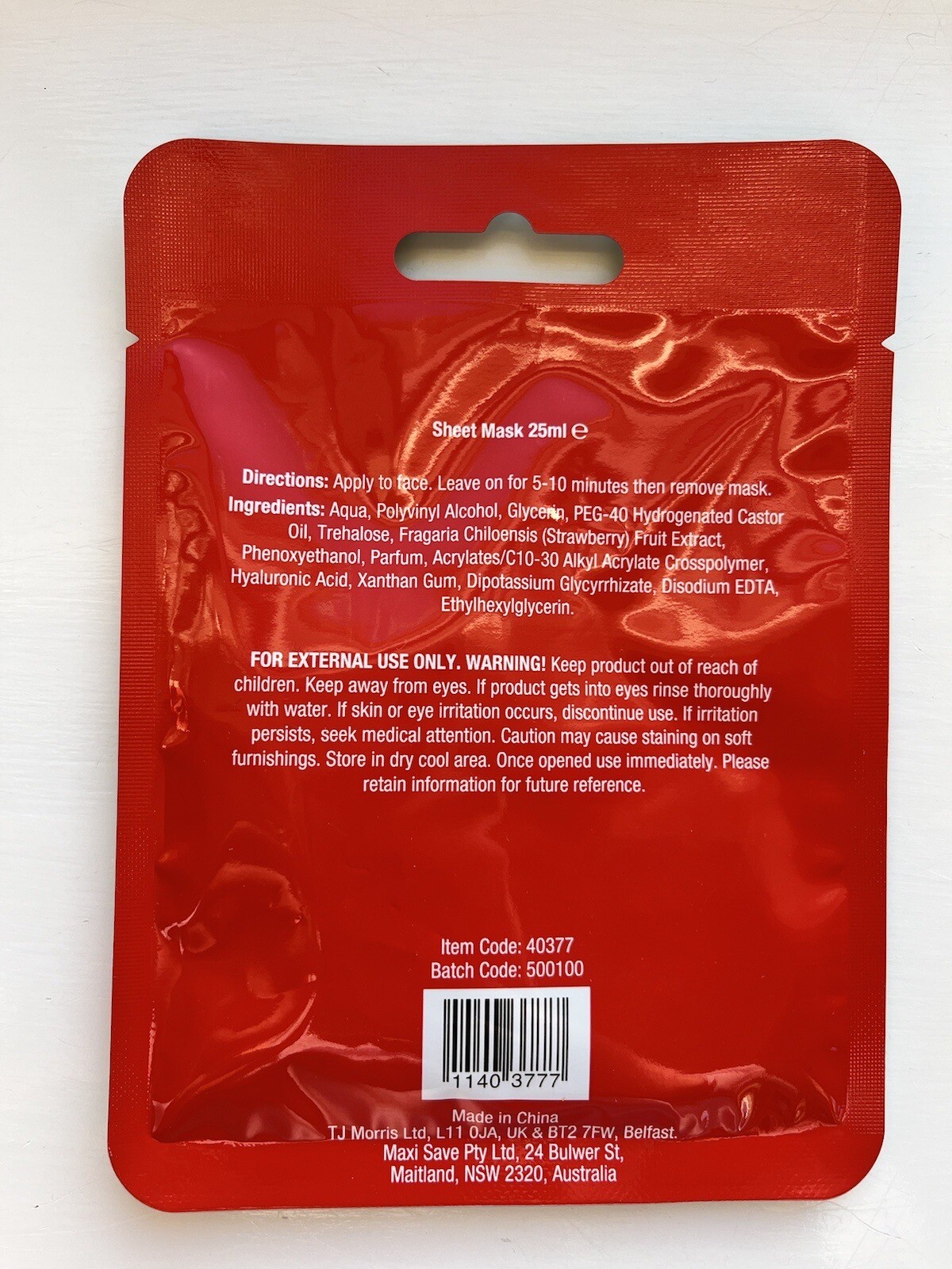 X4 Festive Christmas Character Printed Scented SHEET FACE MASK Beauty