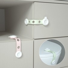 10x 5x Rabbit Design Drawer Locks Child Protection Rotate On Cabinet Lock Child