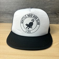 Vintage Seattle Hoo Hoo Club Hat Cap Snapback...