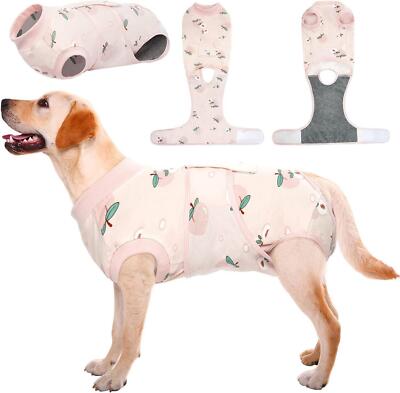 Kuoser Hundebody Op Kastration R Hund Hündin Atmungsaktiv Body L L Hellrosa