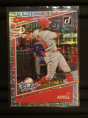  Jo Adell 2021 Donruss The Rookies Vector SP Parallel RC Los Angeles Angels   