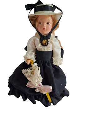 Vtg 1950's Virga Doll #473 Gibson Girl In Original Box Beehler