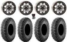 System 3 SB-7 15" Wheels Ti (6+1) 35" Cliffhanger Tires UForce U10Pro/U10XLPro