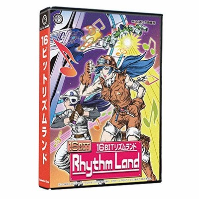 16 Bit Rhythm Land Columbus Circle Japanese Sega Megadrive F/S w/Tracking# Japan