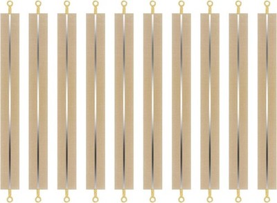 10-Pack Heat Sealer Repair Kit, 12'' Replacement Strips for Impulse Sealers, 300M