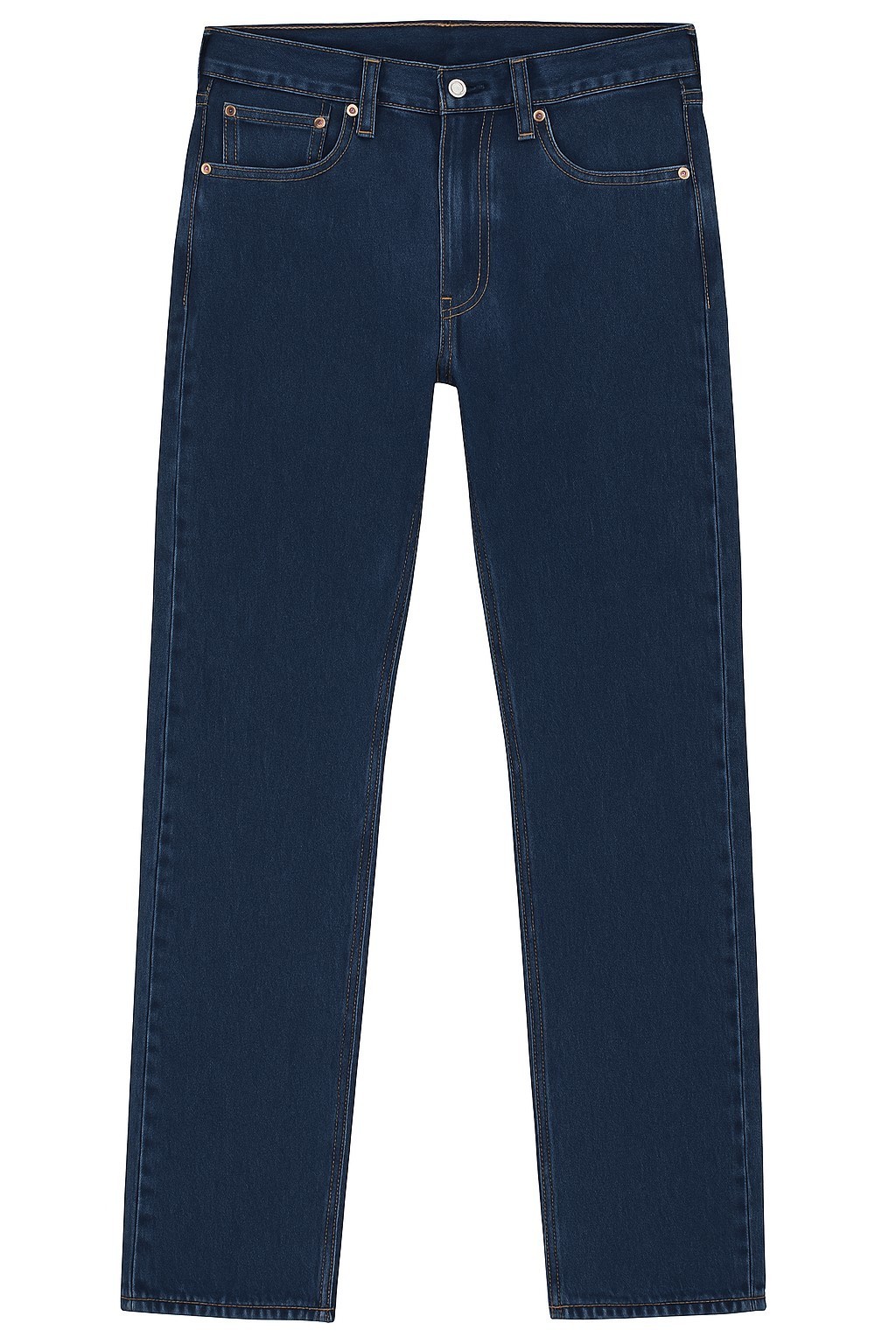 Levi's Men's 505 Dark Stonewash Regular Fit Straight Leg Jeans 38W 32L. NEW!!! thumbnail 3