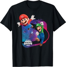 The Super Mario Galaxy Movie Mario  Luigi Adventure T-Shirt