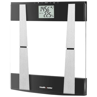 Health o Meter Body Fat/Healthy Weight Maintenance Digital Home Scale, Chrome