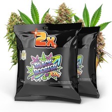 Hoch & Highlig Black Booster CO2-Beutel f&uuml;r Pflanzen - 2er Set - F&uuml;r Indoor-Grow
