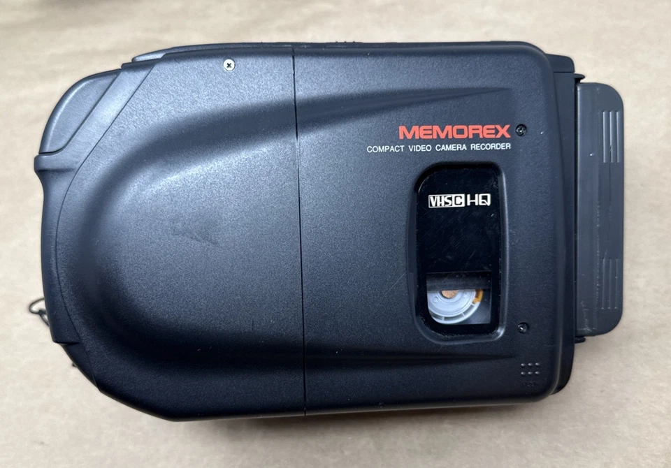 Memorex Model CRD0050 Compact Vintage Video Film Recorder Untested VHS C Tape - Image 2 of 4