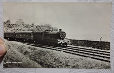 Vintage RPPC Postcard 1965 Locomotive Near Dawlish Train Railway