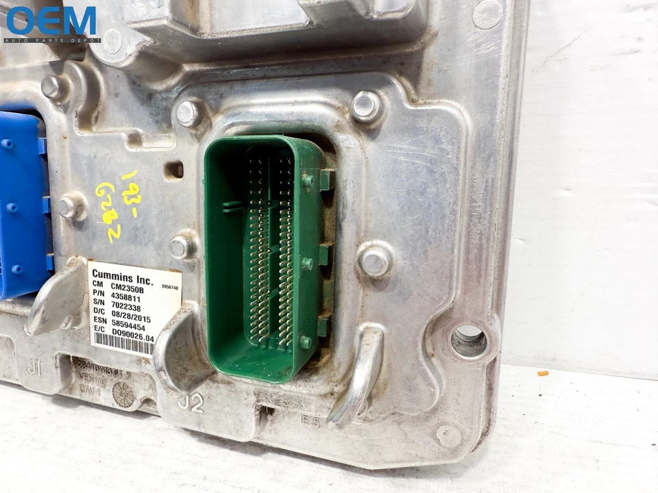 RAM 2500 3500 2016-2017 6,7 L diésel ECM módulo de control computadora 4358811 OEM Foto 3 de 4