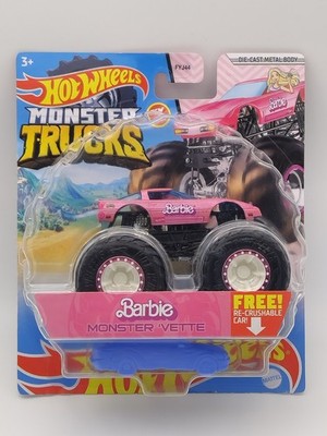 Hot Wheels 2021 - Monster Trucks - Barbie Monster Vette - Treasure Hunt