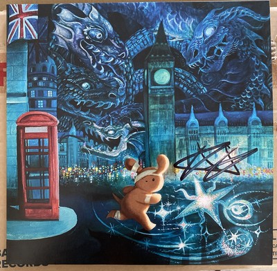 AJ Tracey Don't Die Before You're Dead Vinyl LP Midnight Blue Sparkle *SIGNED*