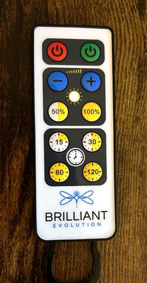 Brilliant Evolution  Replacement Remote Control for Wireless Lights
