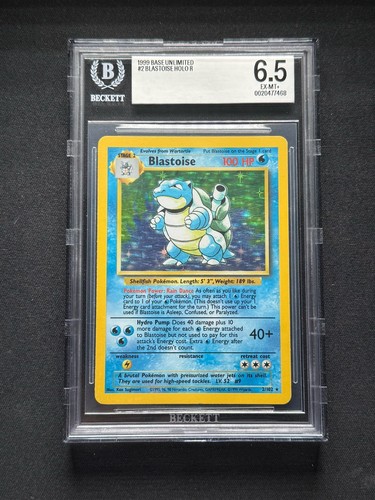 Blastoise graded BGS 6.5 for sale on eBay