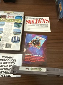 Castlevania 2 Simons Quest completo di scatola per NES gioco Nintendo autentico CIB