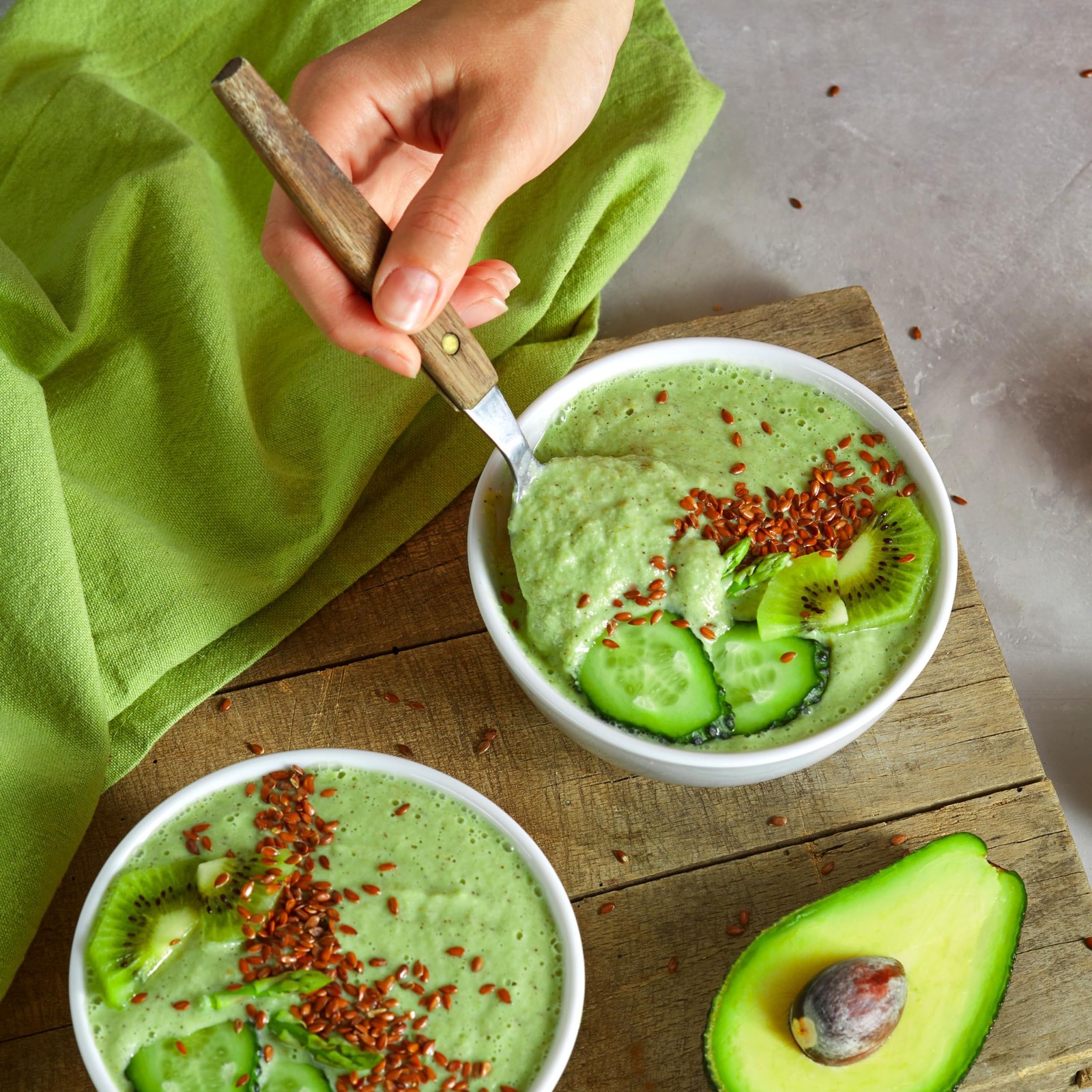 Yupik Organic Brown Flax Seeds 2.2 lb Gluten-Free Non-GMO Vegan