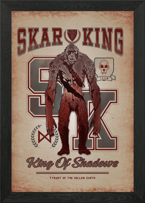 König der Schatten Gerahmtes Wandbild Poster Leinwanddruck Bild