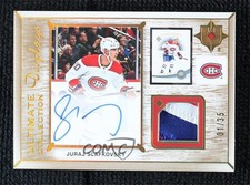 2022-23 Ultimate Collection Display Jersey 1/35 Juraj Slafkovsky Patch Auto 0i47