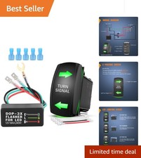 Weatherproof 4-pin Turn Signal Switch With Flasher Relay For Versatile Vehicles Weatherproof 4-pin Turn Signal Switch With Flasher Relay For Versatile Vehicles