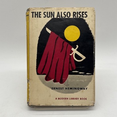 The Sun Also Rises by Ernest Hemingway (1926) Modern Library #170 1st Ed w/ DJ