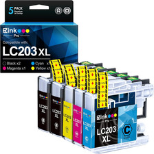 LC203 Compatible Ink Cartridges Replacement for Brother LC203XL LC201 LC201XL to