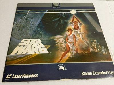 Star Wars Laser Videodisc Stereo Extended Play 1982 20th Century Fox 1130-80