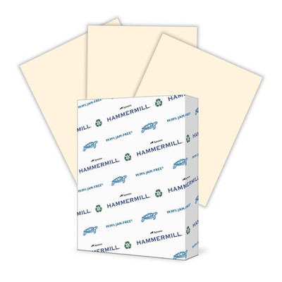Hammermill Colored Printer Paper, 20 lb Ivory, 8.5 x 11-1 Ream (500 Sheets)