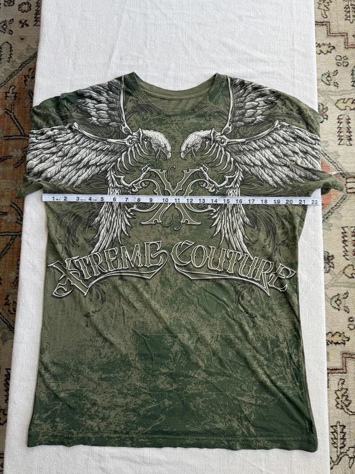 Camiseta gráfica para hombre Xtreme Couture talla L Foto 4 de 4