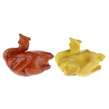 Realistischem K&uuml;nstliche Nahrung H&auml;hnchen Deko,  und Leicht, Material: PVC