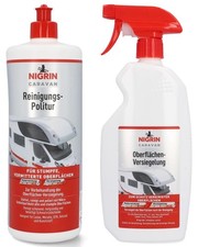 Nigrin Caravan Set Reinigungs-Politur + Versiegelung Reiniger Pflege Wohnmobil