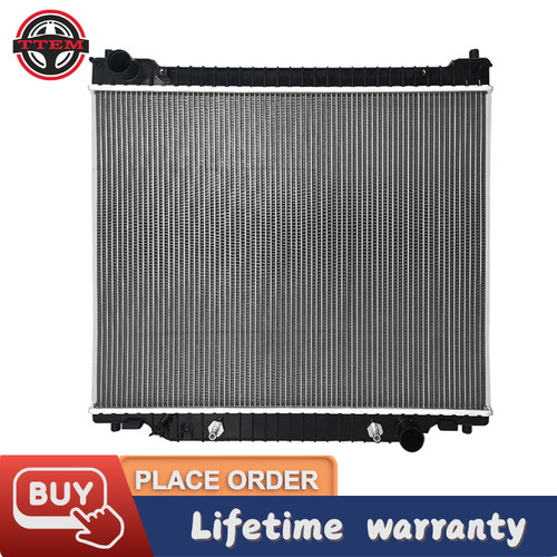 2977 Aluminum Radiator For 2004-2012 2013 2014 Ford E150 E250 Econoline 5.4L AT