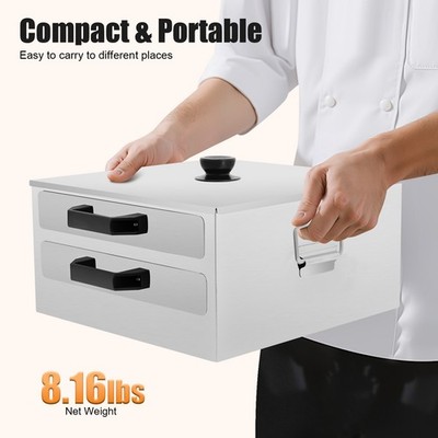 2-Tier Manual Cantonese Rice Noodle Rolls Machine   Stainless Steel Steamer