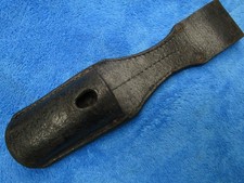 BAÏONNETTE DE COMBAT ORIGINALE VINTAGE ALLEMANDE DÉBUT WW2 K98 GRENOUILLE EN CUIR L.L.G.HESSEN