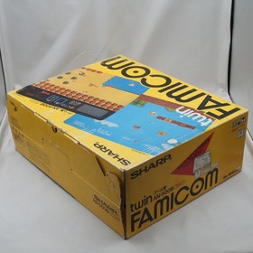 Sharp Twin Famicom AN-500B Console system Boxed New Rubber Belt replaced Tested
