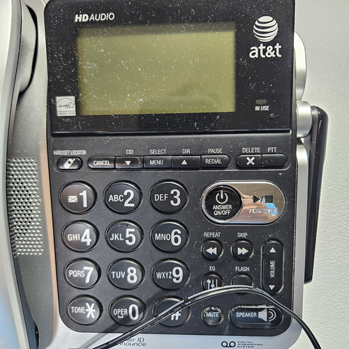 AT&T HD Audio Digital Answering System 4H20 Caller ID Announce Telephone, Tested - Picture 2 of 5