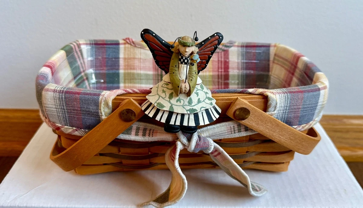 Basket With Liner In Longaberger Baskets (1995-1999) for sale | eBay