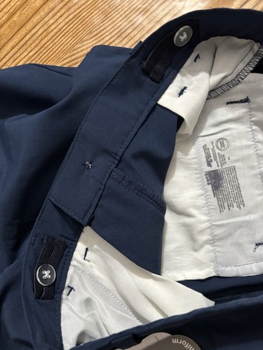 Wonder Nation Navy Blue Moisture Wicking School Uniform Shorts Boys Size 14 NWT - Picture 5 of 13