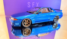 1/18 Otto Models Nissan GTR (R32) Metallic Blue Number  1267 of 3000 Damaged