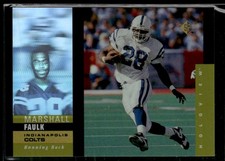 1994 Upper Deck Electric Gold Marshall Faulk Colts #7