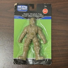 Stretch Action Figure Stretchable Super Stretch Toy Action Hero - Sealed