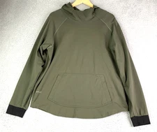 BYLT Premium Drop Cut Pullover Hoodie Mens Size Medium Green Longsleeve Hoodie