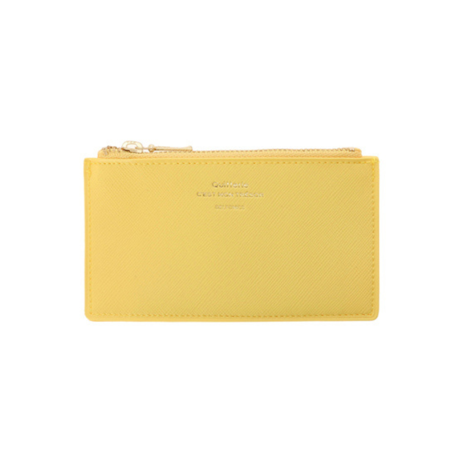 Delfonics Quitterie Zip Card Case: 5 in. x 3 in. (Beige) image 8