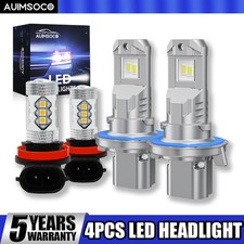 Kit brillante para Chevrolet HHR 2009-2010 4x 6000K faros LED + bombillas antiniebla