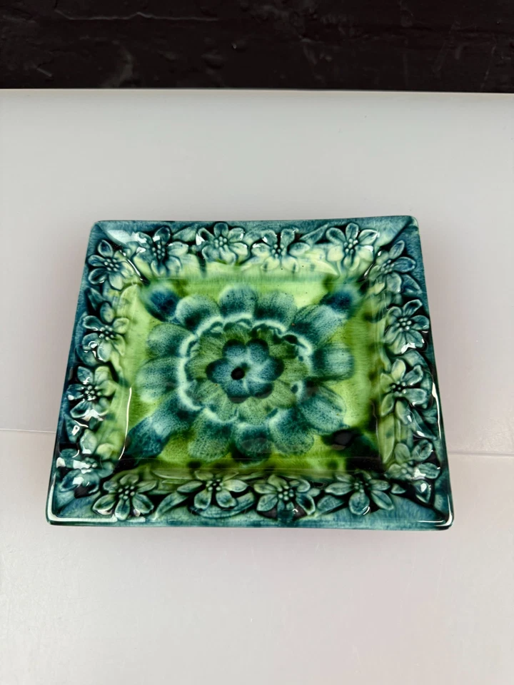 Welsh Vintage Porthmadog Porthmadoc Studio Pottery Pin Trinket Dish 15 cm - Image 3 of 4